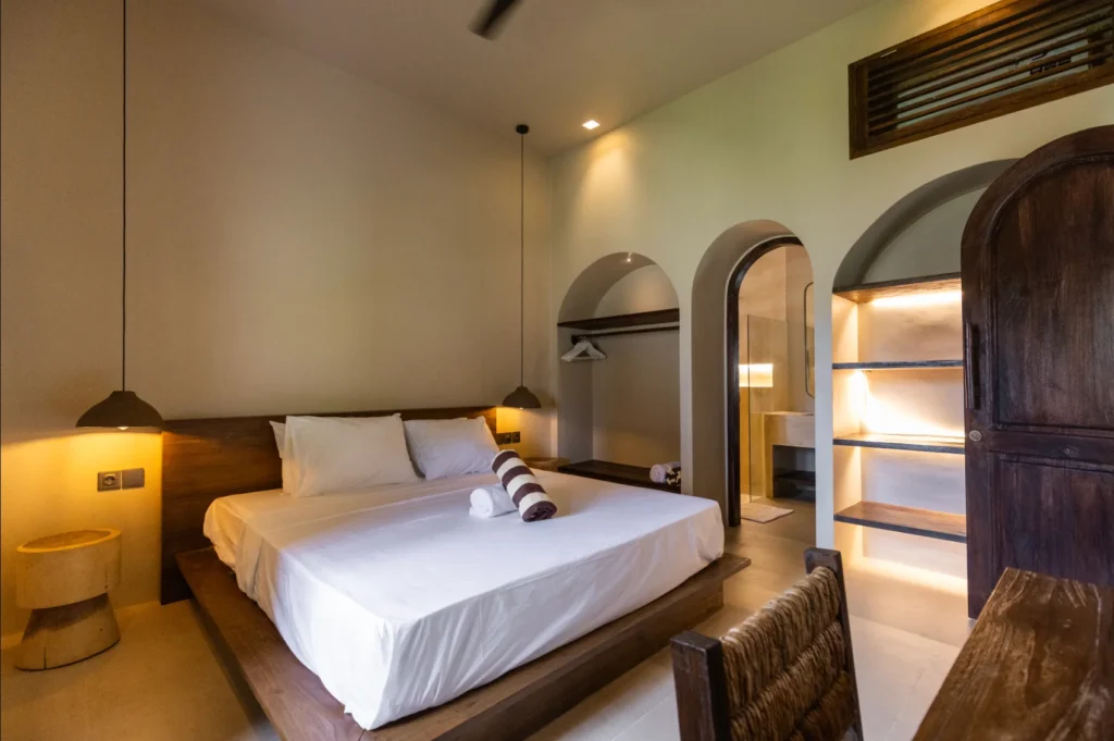 2-bedroom tropical villa for sale in Kuta Lombok - Bedroom