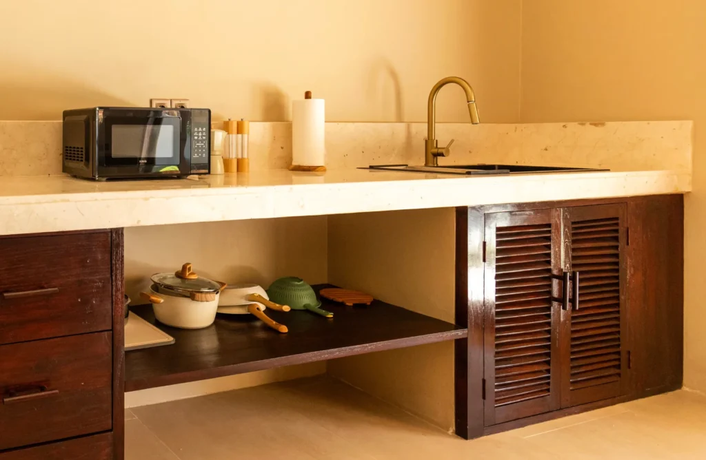 2-bedroom tropical villa for sale in Kuta Lombok - Kitchen