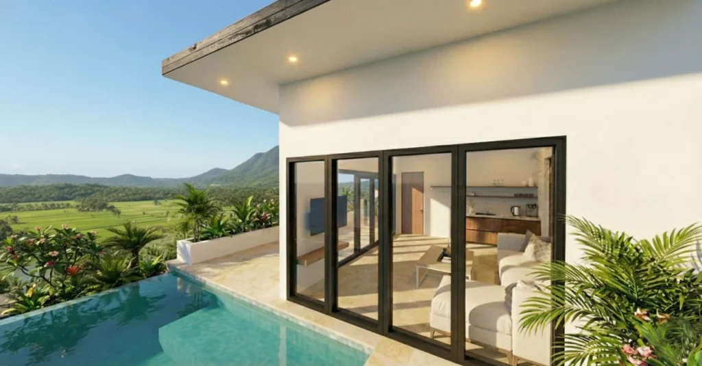 Seaview apartment for sale in Selong Belanak