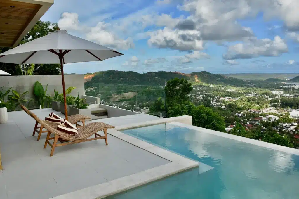 Atalaya Ocean View Villa Pool deck