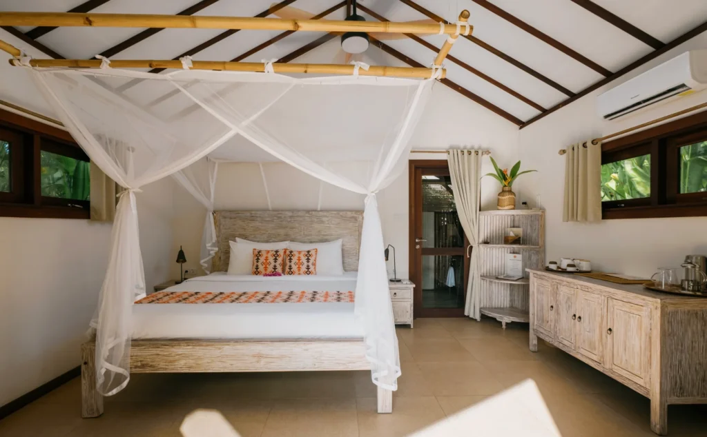 Boutique bungalow complex for sale in Selong Belanak - Bedrooms