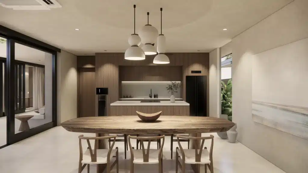 3-Bedroom Luxury Villa for Sale in Torok-Living Kitchen 