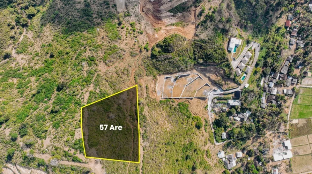 Oceanview Land for Sale in Are Guling - Hillside Plot