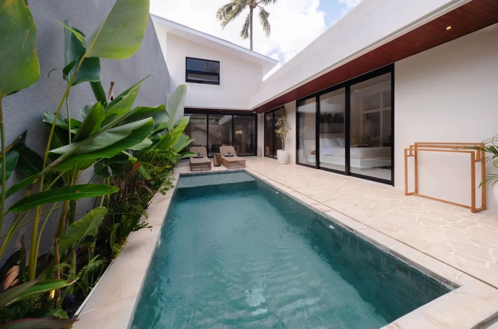 Kuta Villa Complex for Sale-Pool deck