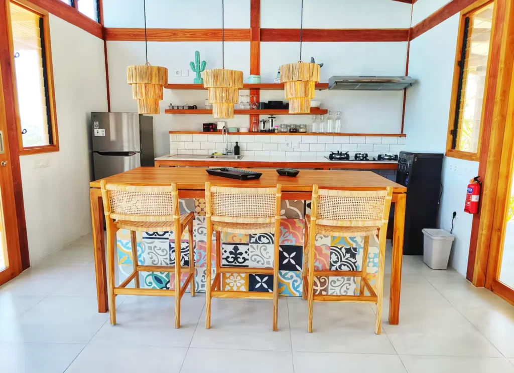 Seaview Villa for Sale in Selong Belanak-Dining area