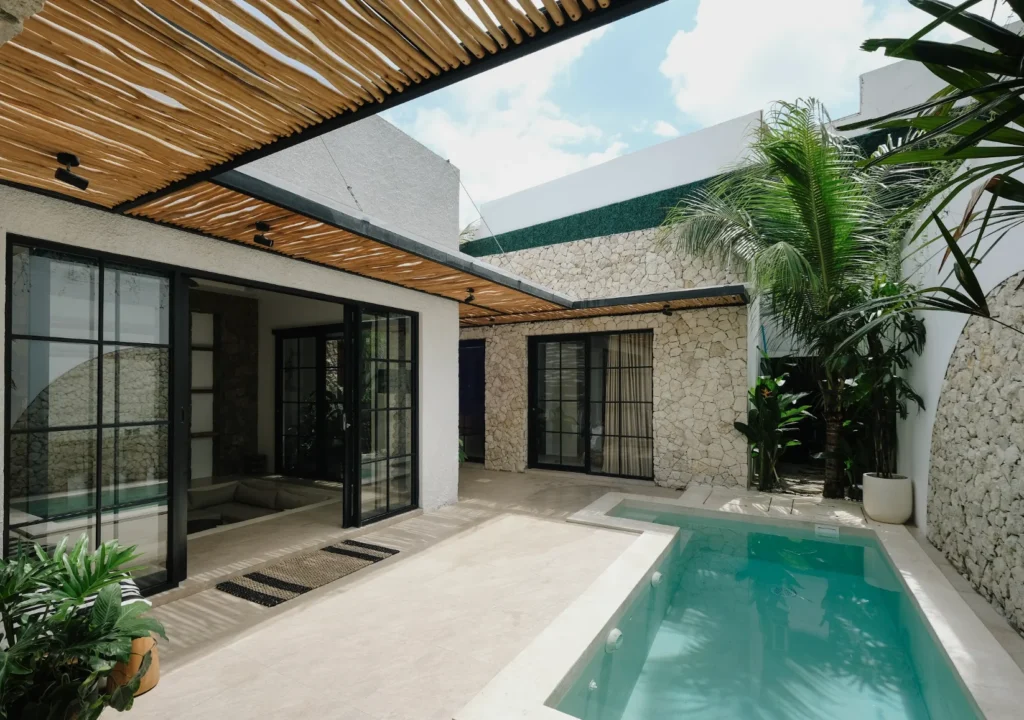 This 3-bedroom villa for sale in Central Kuta-Ext view