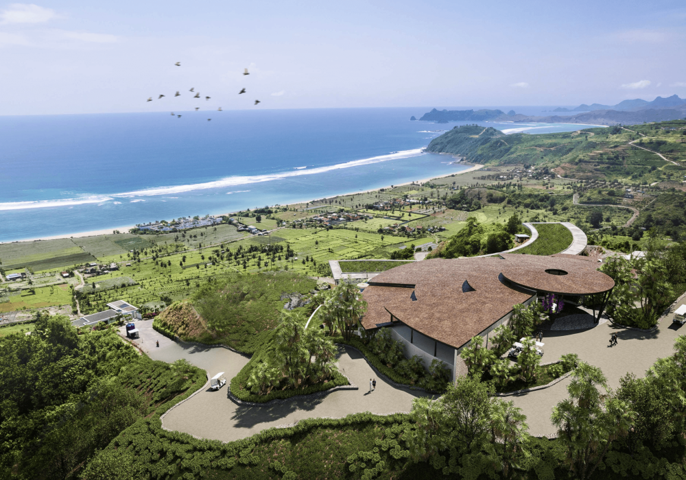 Clubhouse at the resport seaview plots for sale in Torok