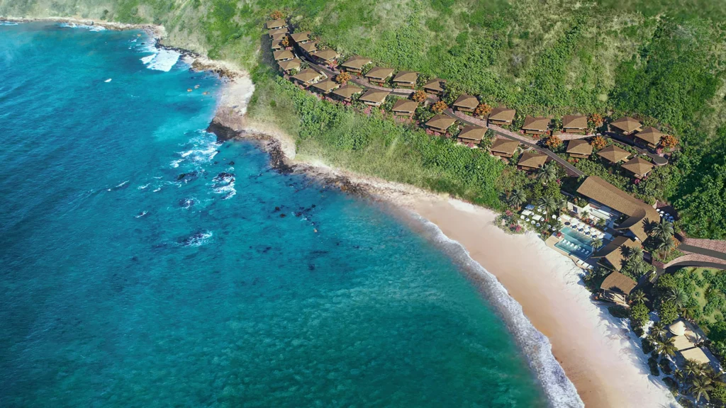 seaview beach hotel in Torok Lombok