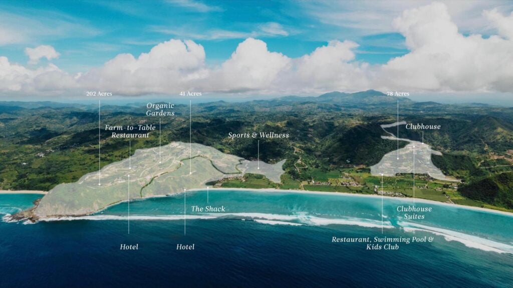 serviced oceanview plots for sale in torok - site map