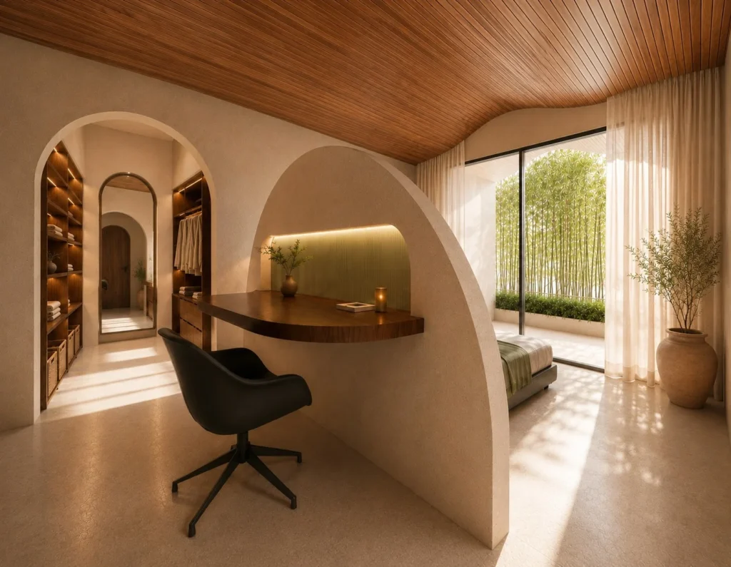 Kuta Boutique Villas for Sale - Main Bedroom desk
