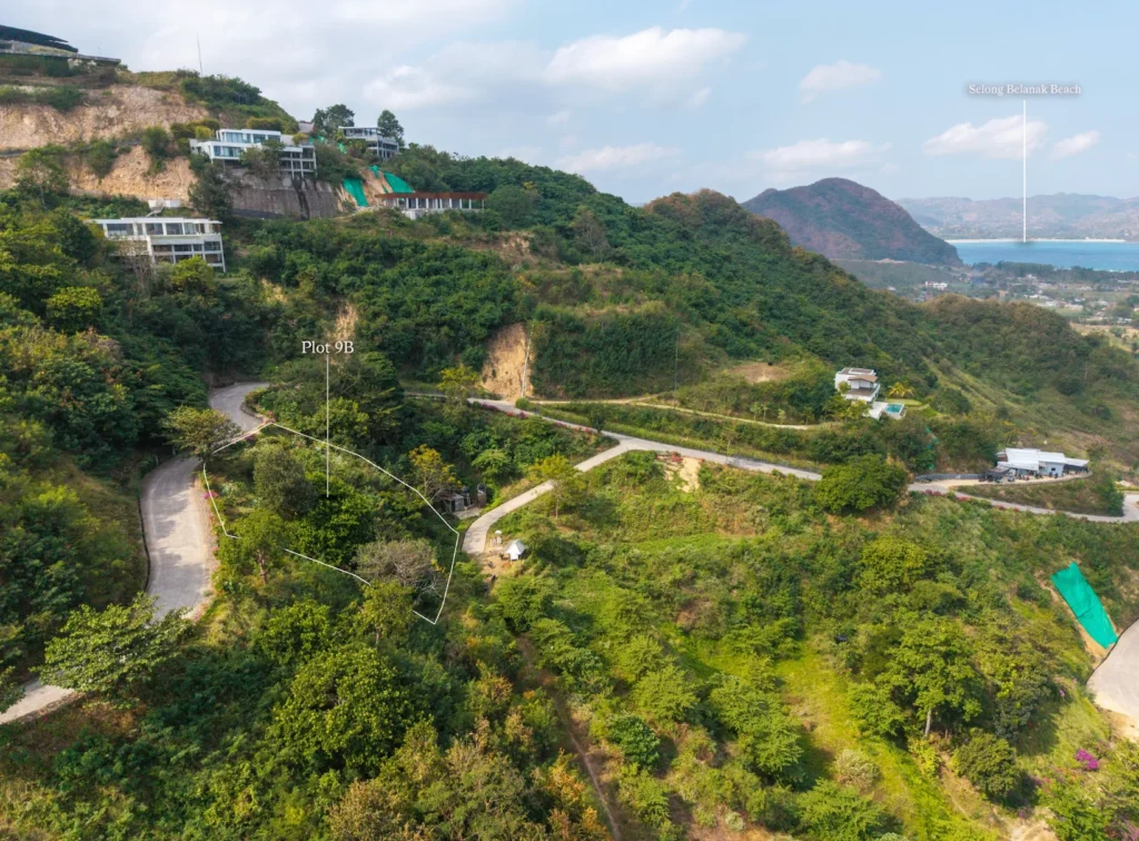 Oceanview Plot for Sale in Torok, South Lombok - Site View
