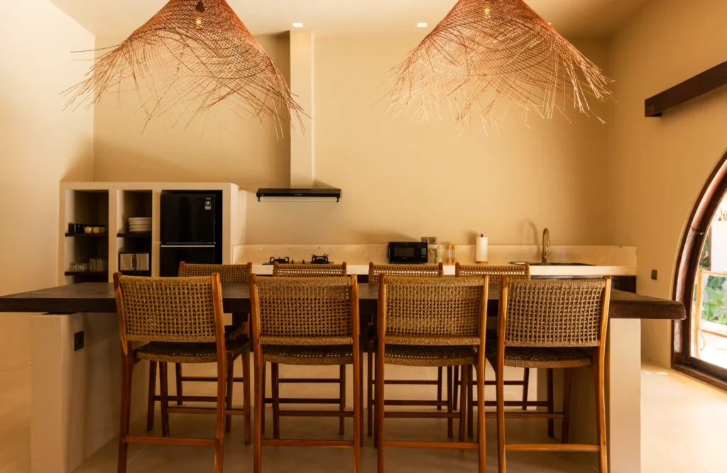4-Bedroom Tropical Villa for Sale in Kuta, South Lombok - Dining & Kitchen