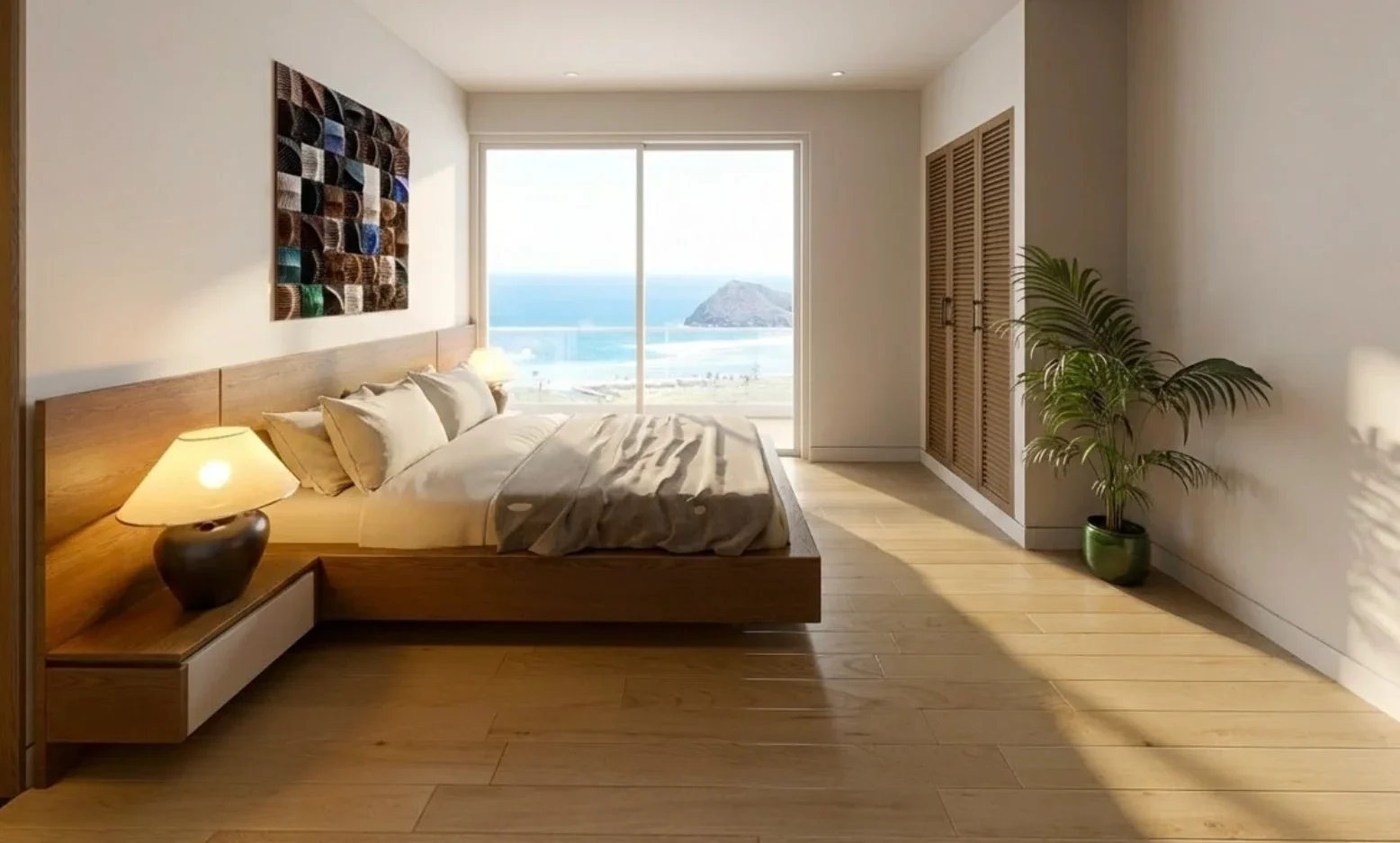 Seaview Villas for Sale in Are Guling- Bedroom with view